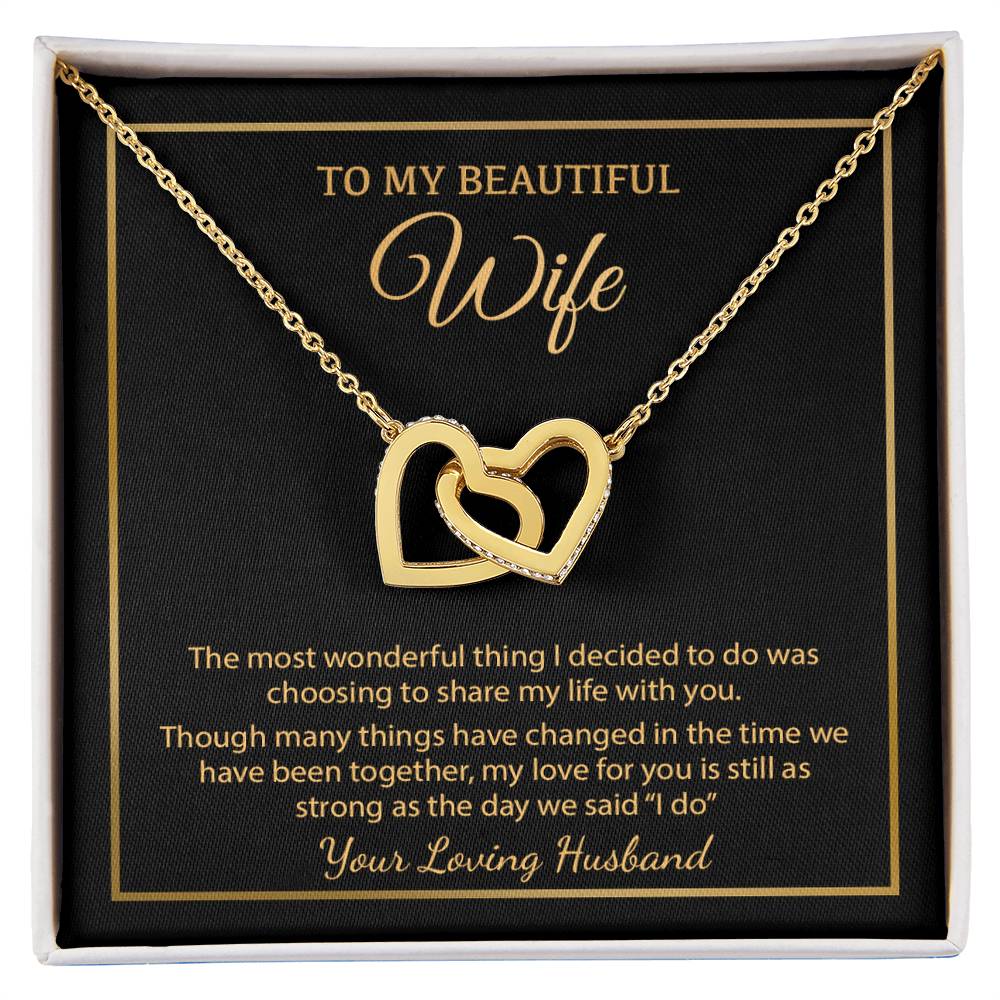 To My Wife Necklace, Christmas Gifts For Women, Anniversary Gift For Wife 4_12