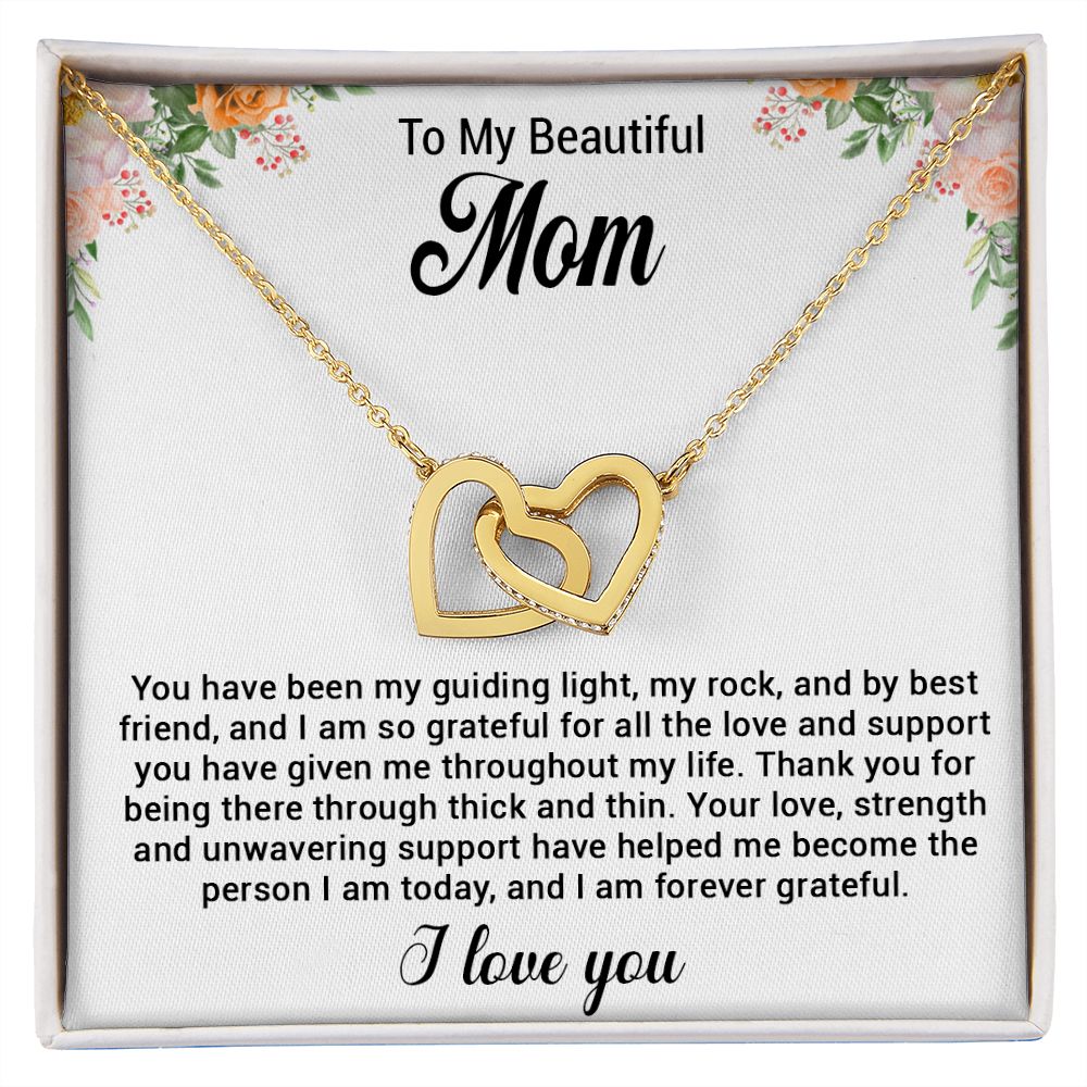 To My Mom Necklace, Mom Gift, Mom Mother's Day Gifts, Mom Gift From Son