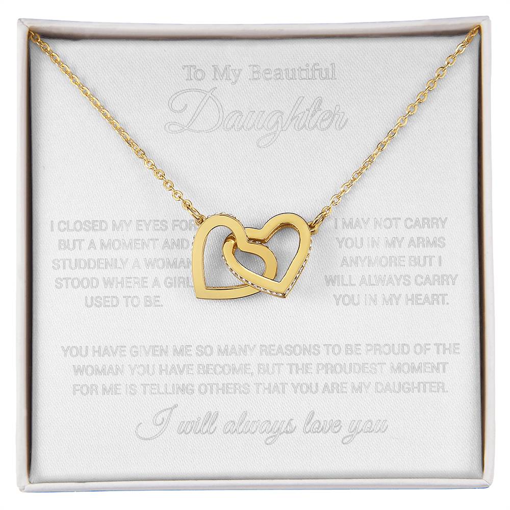 To My Daughter Necklace, Gift for Daughter from Dad, Daughter Father Necklace 24_11