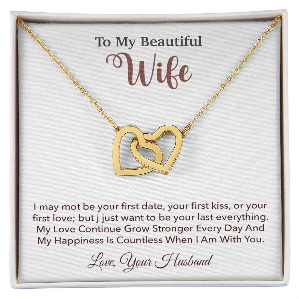To My Wife Necklace, Wife Gift From Husband, Wife Husband Necklace, Christmas Gift 5_10
