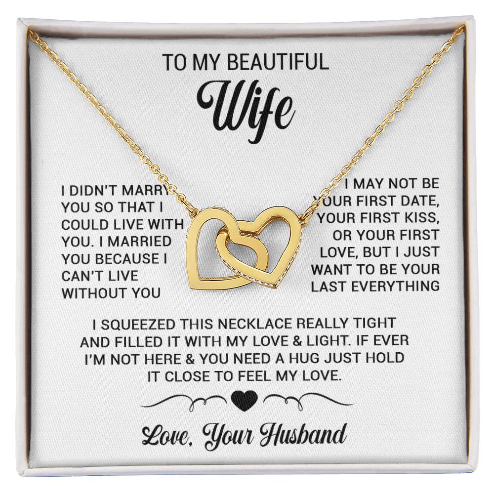 To My Wife Necklace, Gift For Wife, Anniversary Gift, Necklace For Wife 9_1