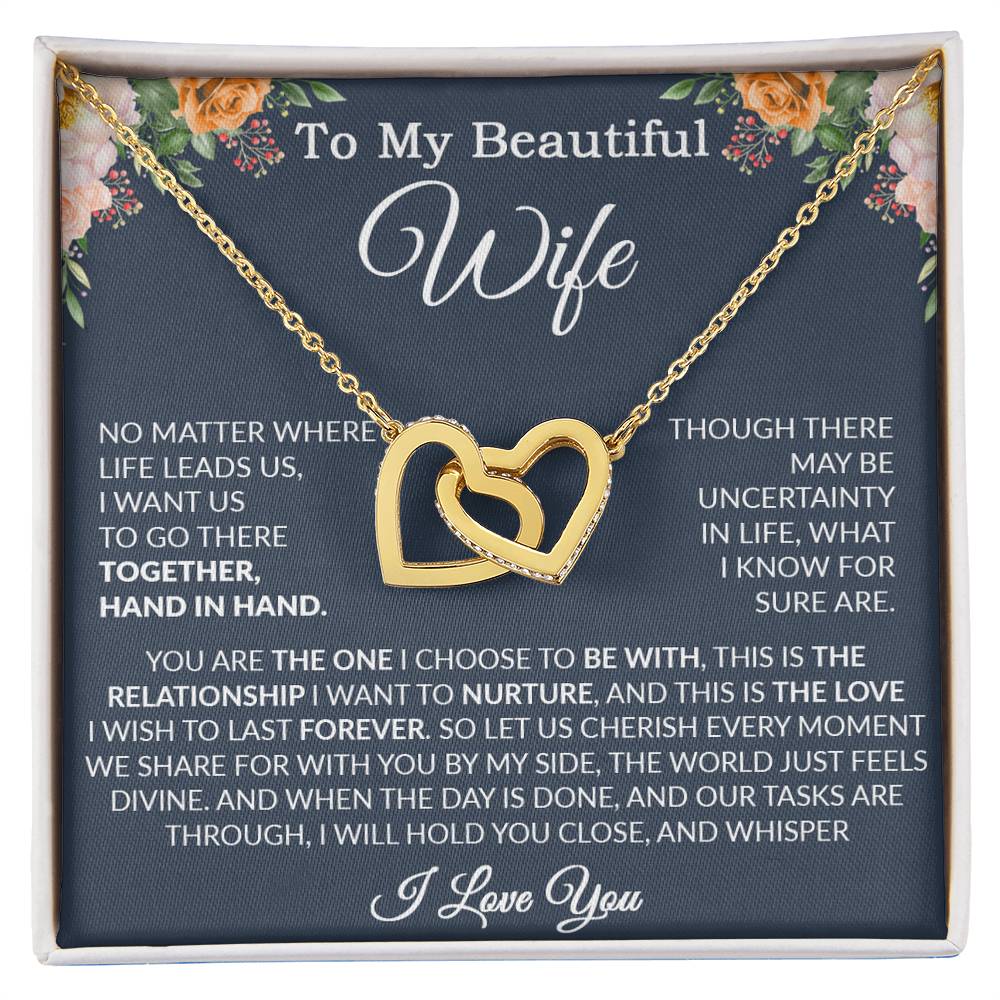 To My Wife Necklace, Wife Gift From Husband, Wife Husband Necklace, Christmas Gift 7_9