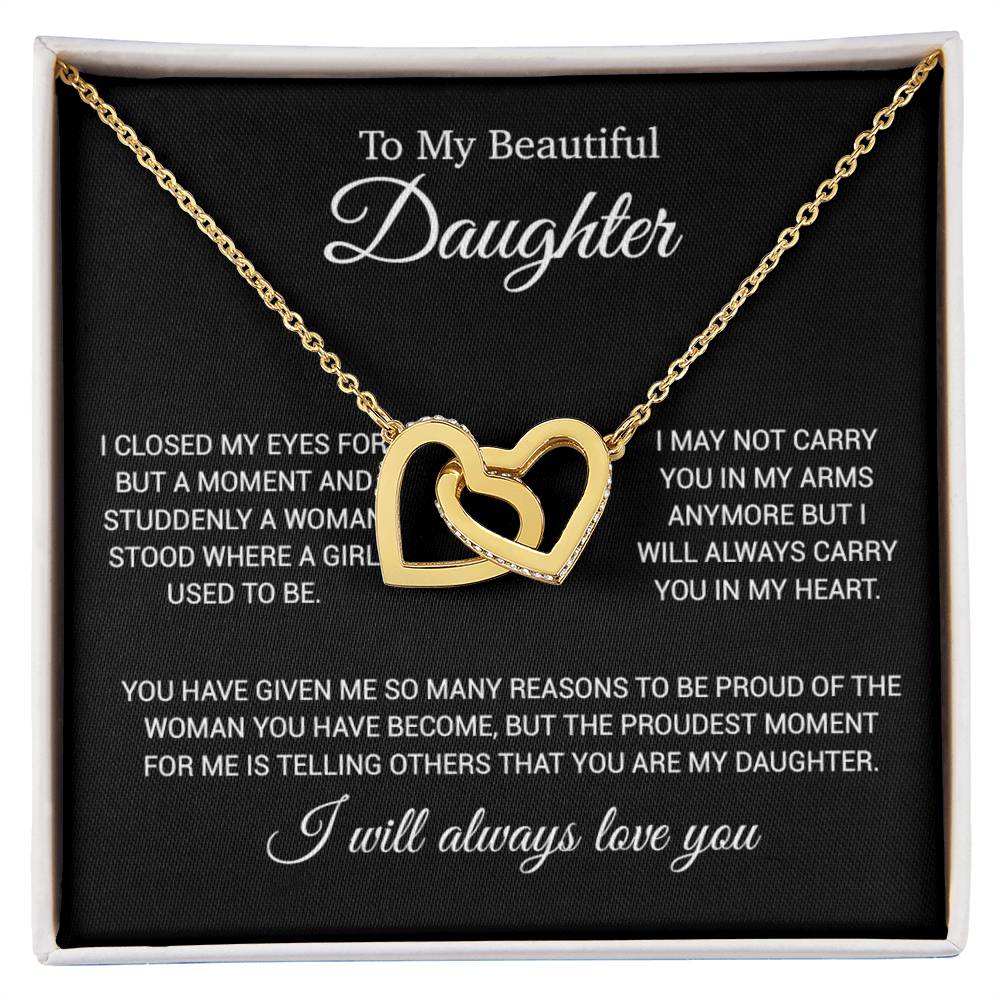 To My Daughter Necklace, Gift for Daughter from Dad, Daughter Father Necklace 24_11