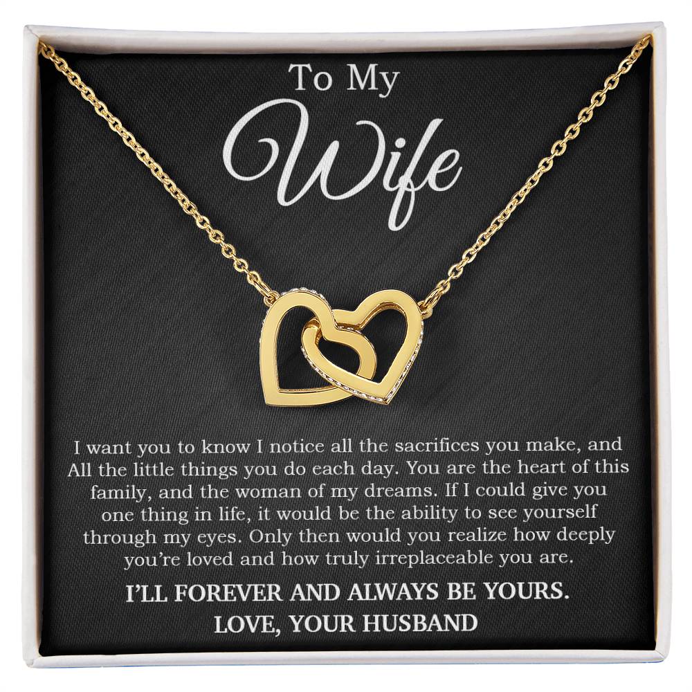 To My Wife Necklace, Mother's Day Gift from Husband, Wife Birthday Gift 29_5