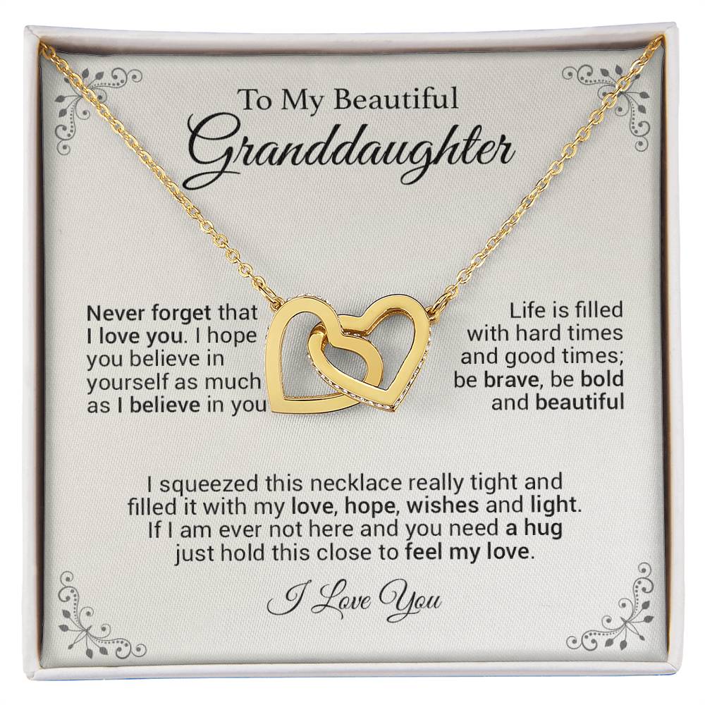 To My Granddaughter, Gift For Granddaughter, Granddaughter Gift from Grandma