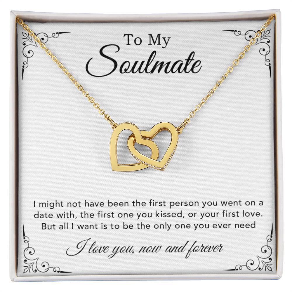 To My Soulmate Necklace, Gift For Her, Christmas Gift, Birthday Gift