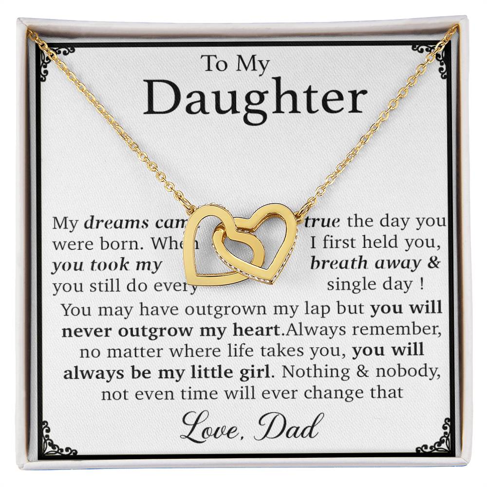 To My Daughter You Came