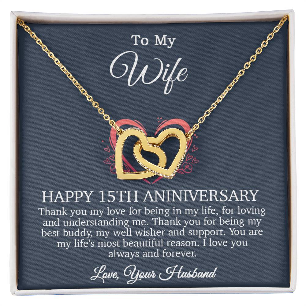15th Anniversary Gift For Wife, 15 Year Anniversary Gifts, 15th Wedding Anniversary Gift Ideas_Blue