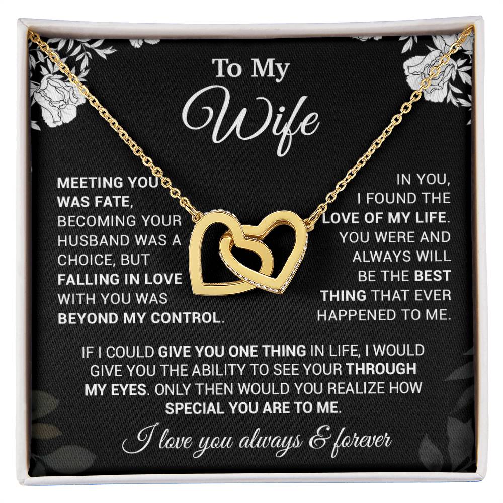 To My Wife Necklace, Gift For Wife, Anniversary Gift For Wife, Christmas Gift 22_11