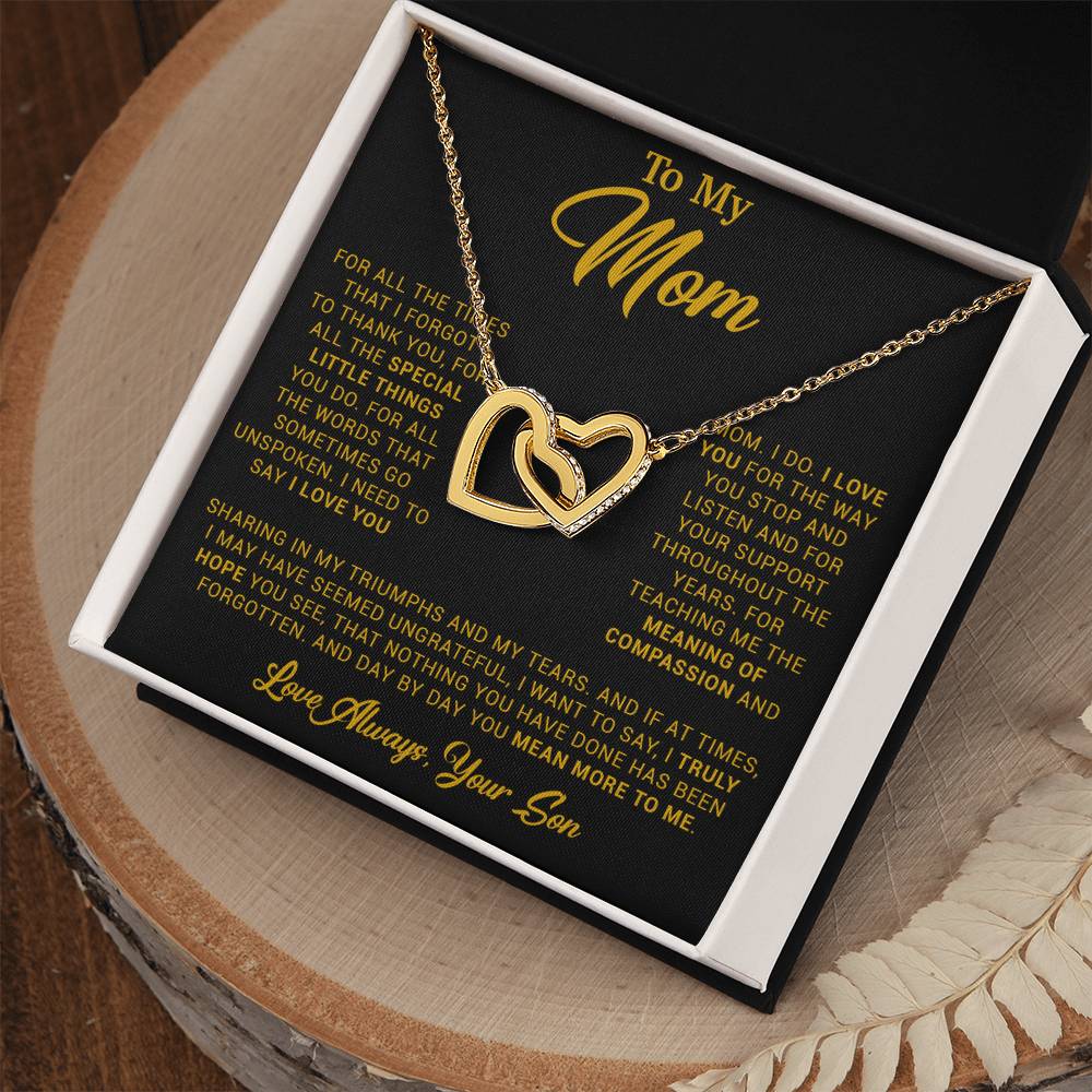 To My Mom Gift for Mother from Son From Daughter Mom Birthday Gift, Mothers Day_ 3_4_Gold
