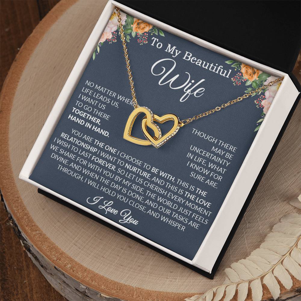 To My Wife Necklace, Wife Gift From Husband, Wife Husband Necklace, Christmas Gift 7_9