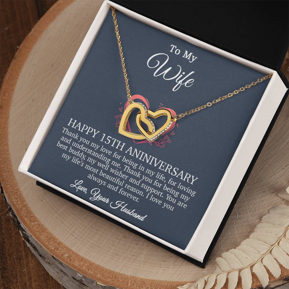 15th Anniversary Gift For Wife, 15 Year Anniversary Gifts, 15th Wedding Anniversary Gift Ideas_Blue