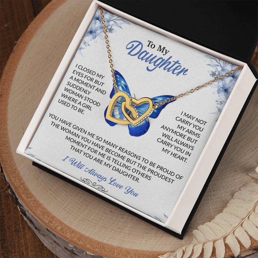 To My Daughter Necklace, Gift for Daughter from Dad, Daughter Father Necklace 9_12