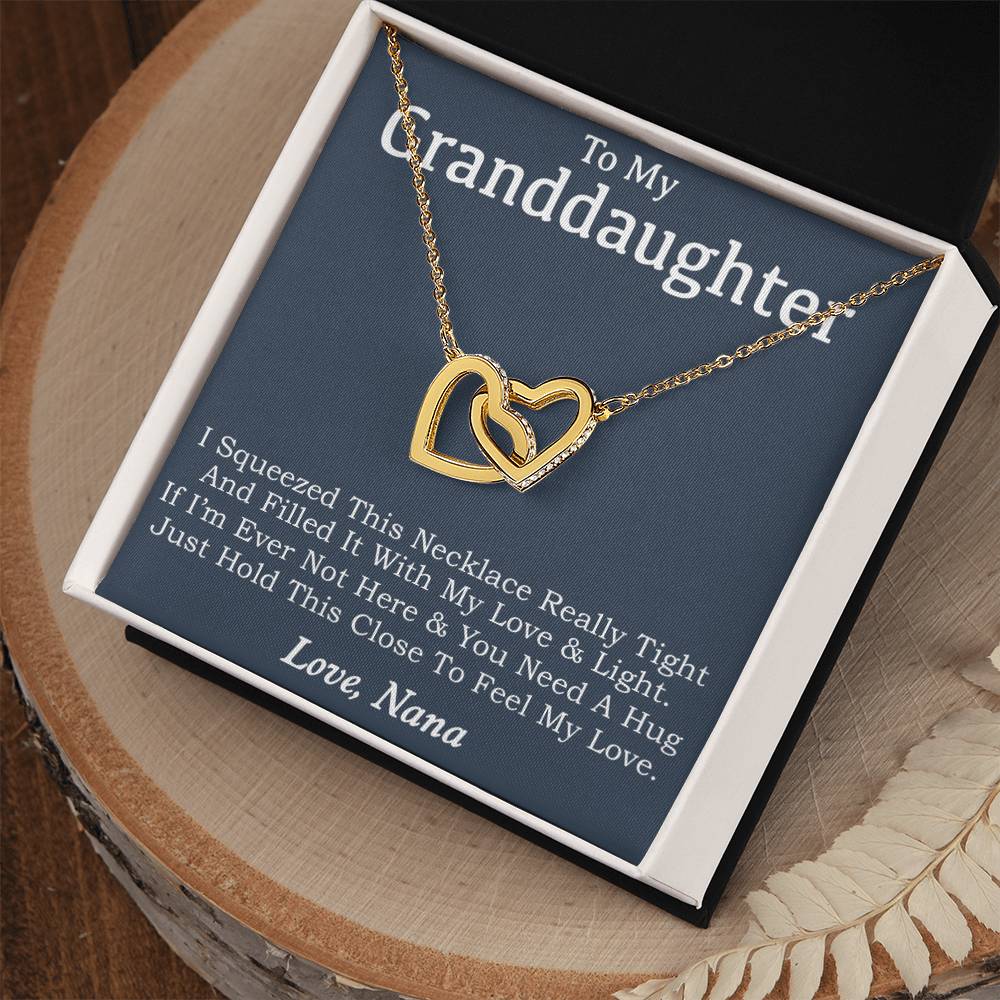 To My Granddaughter Necklace, Granddaughter Gift, Gifts for Granddaughters_NEW