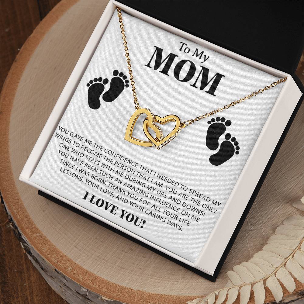 To My Mom Necklace, Gift For Mom, Mothers Day Gifts, Birthday Gift For Mom