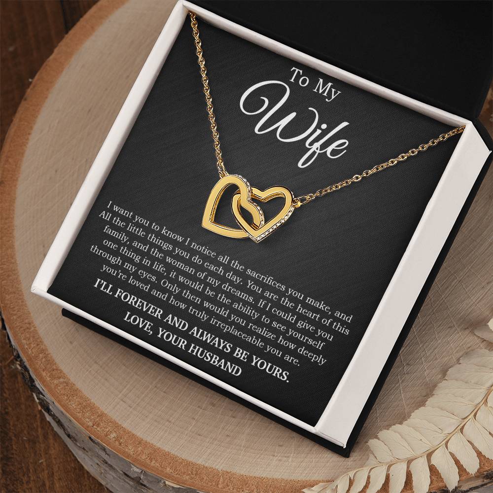 To My Wife Necklace, Mother's Day Gift from Husband, Wife Birthday Gift 29_5