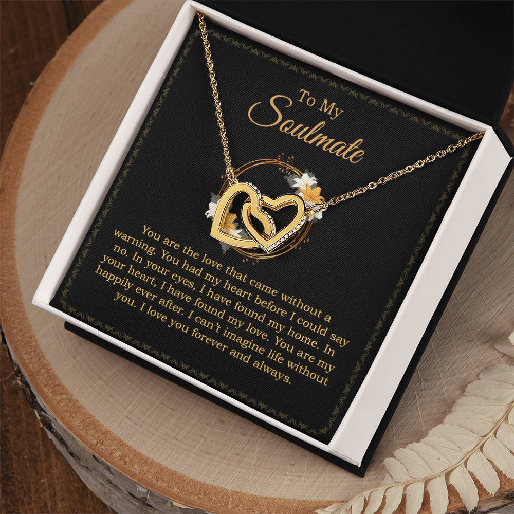 To My Soulmate Necklace, Soulmate Gift, Soulmate Necklace, Gift for Wife 1-10