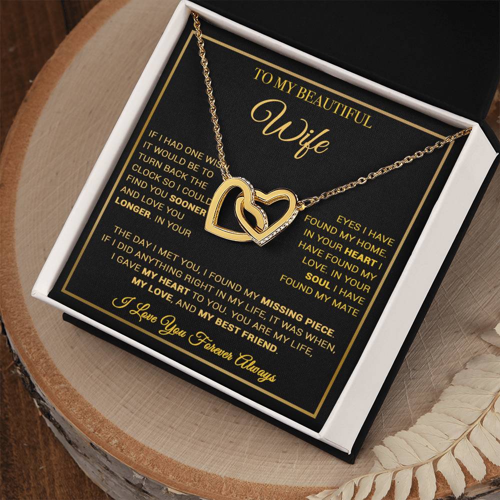 To My Wife Necklace, Gift For Wife, Anniversary Gift For Wife, Necklace For Wife 9_12