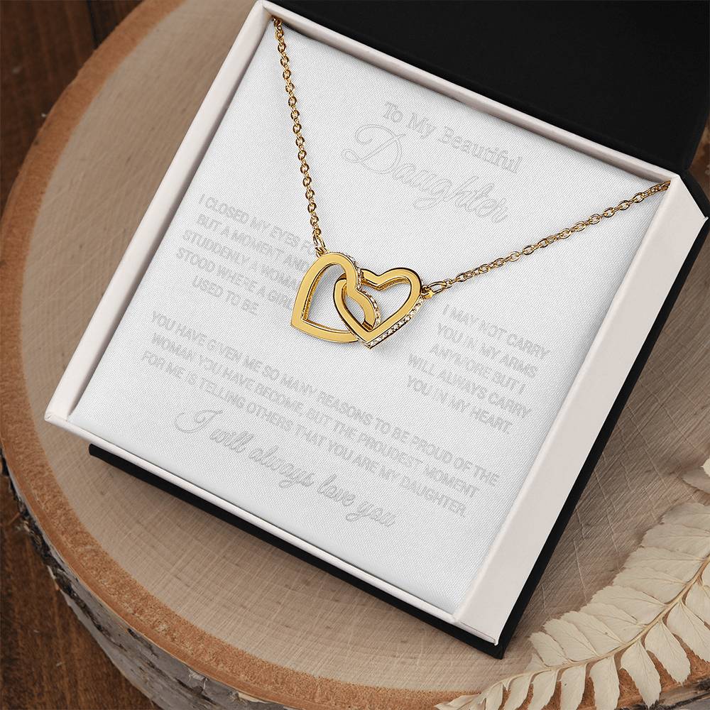 To My Daughter Necklace, Gift for Daughter from Dad, Daughter Father Necklace 24_11