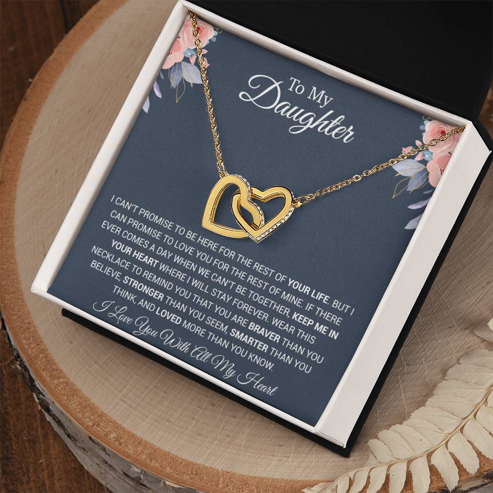 To My Daughter Necklace, Daughter Father Necklace, Daughter Gift From Dad, Mom 16_11
