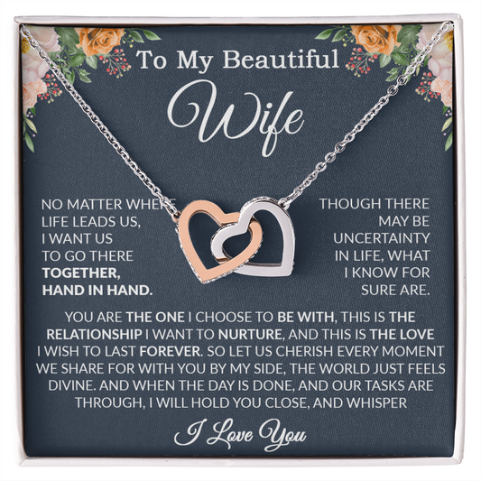 To My Wife Necklace, Wife Gift From Husband, Wife Husband Necklace, Christmas Gift 7_9
