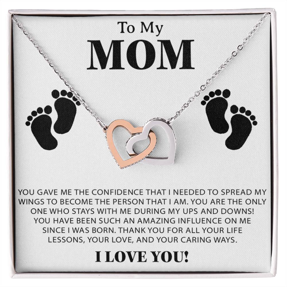 To My Mom Necklace, Gift For Mom, Mothers Day Gifts, Birthday Gift For Mom