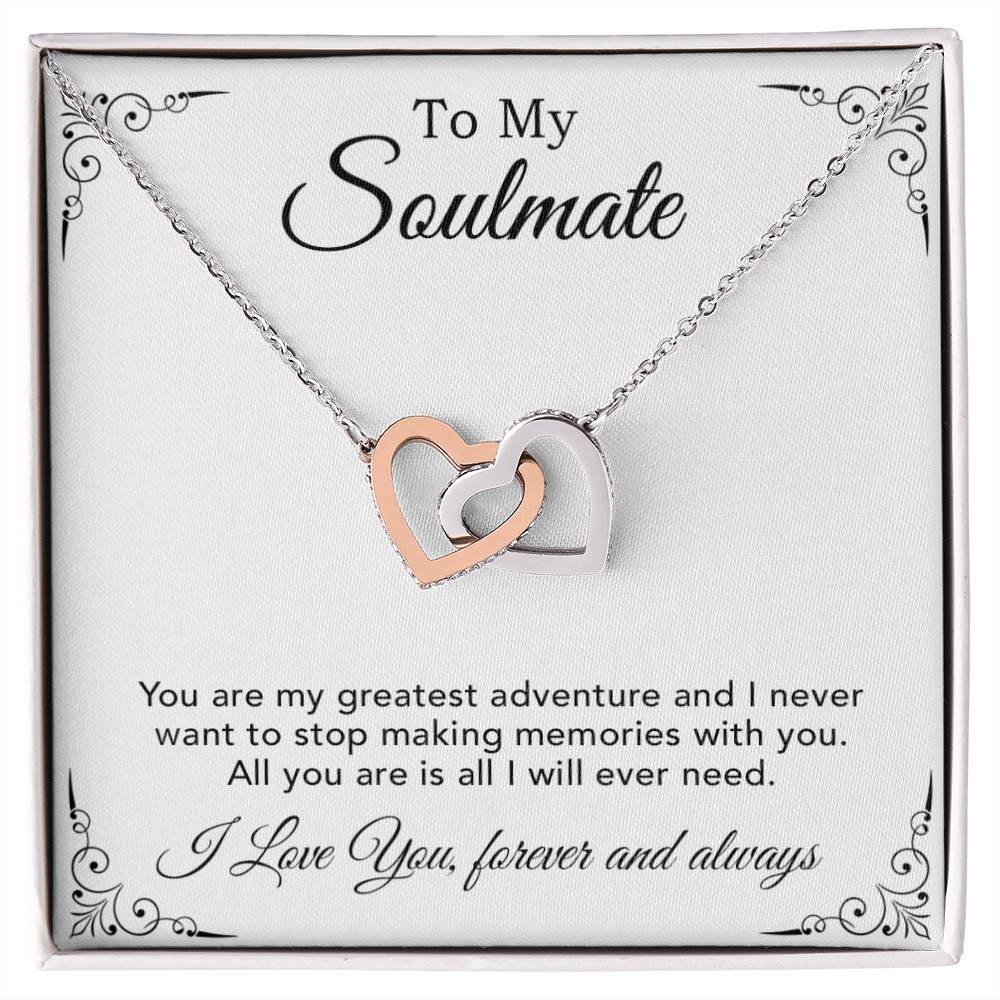 To My Soulmate Necklace, Gift For Her, Christmas Gift, Birthday Gift 17_10