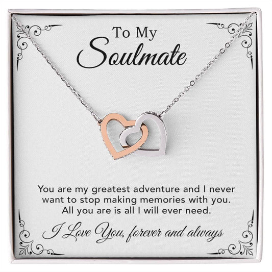 To My Soulmate Necklace, Gift For Her, Christmas Gift, Birthday Gift 17_10