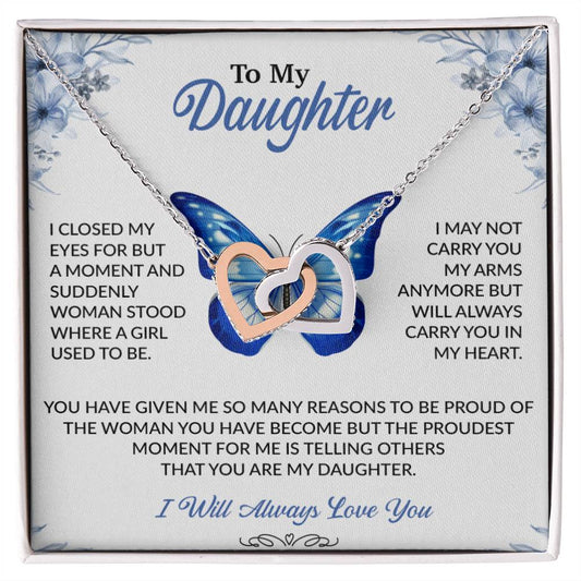 To My Daughter Necklace, Gift for Daughter from Dad, Daughter Father Necklace 9_12