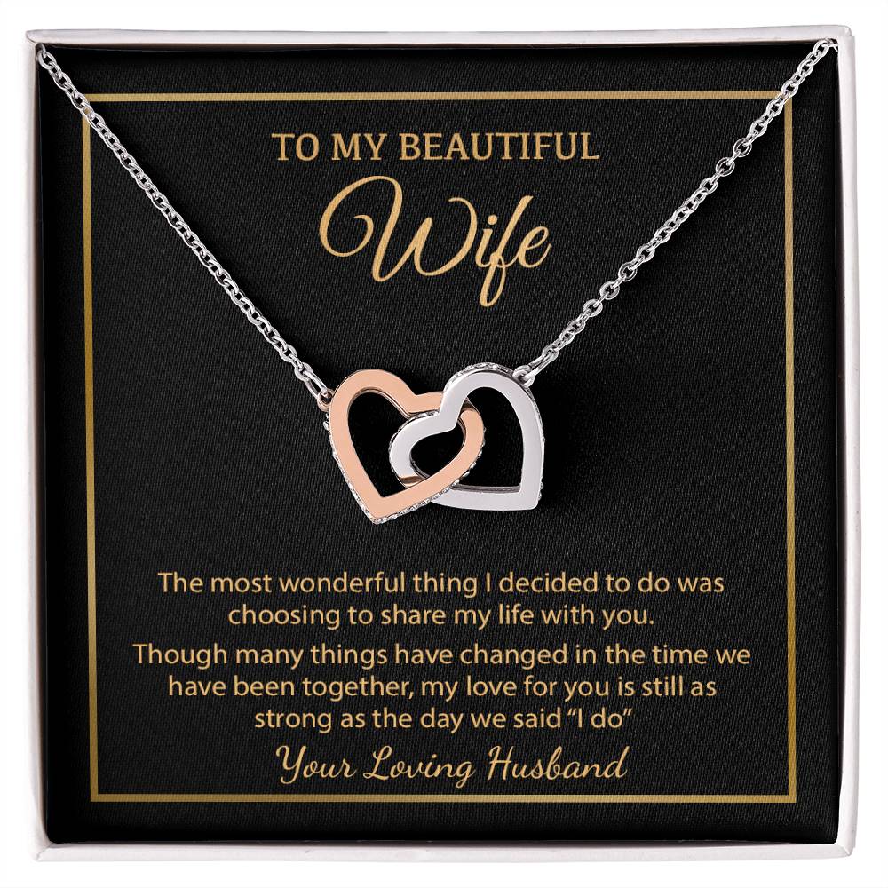 To My Wife Necklace, Christmas Gifts For Women, Anniversary Gift For Wife 4_12