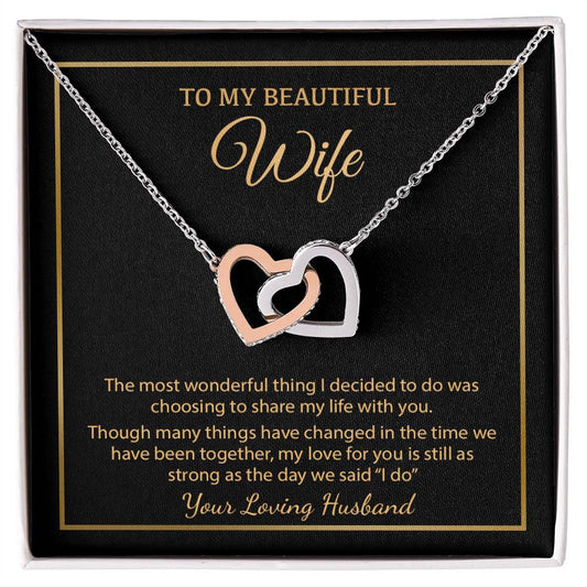 To My Wife Necklace, Christmas Gifts For Women, Anniversary Gift For Wife 4_12