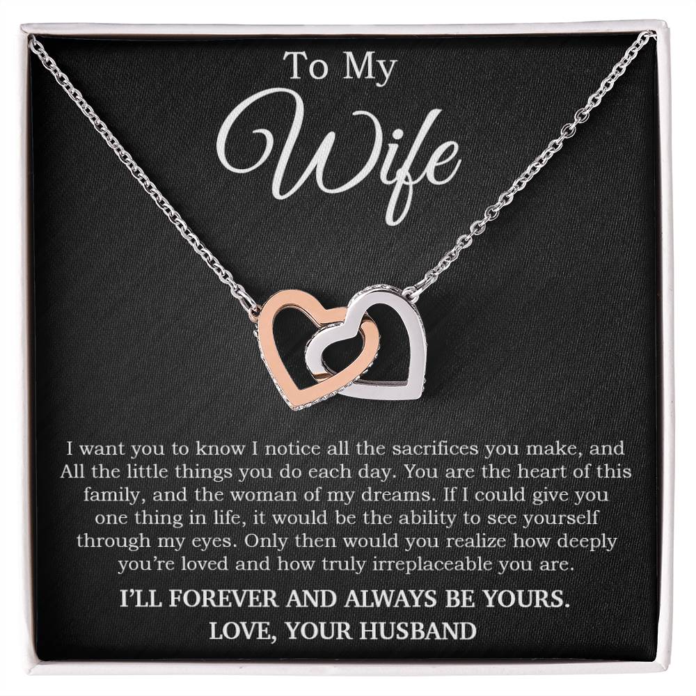 To My Wife Necklace, Mother's Day Gift from Husband, Wife Birthday Gift 29_5