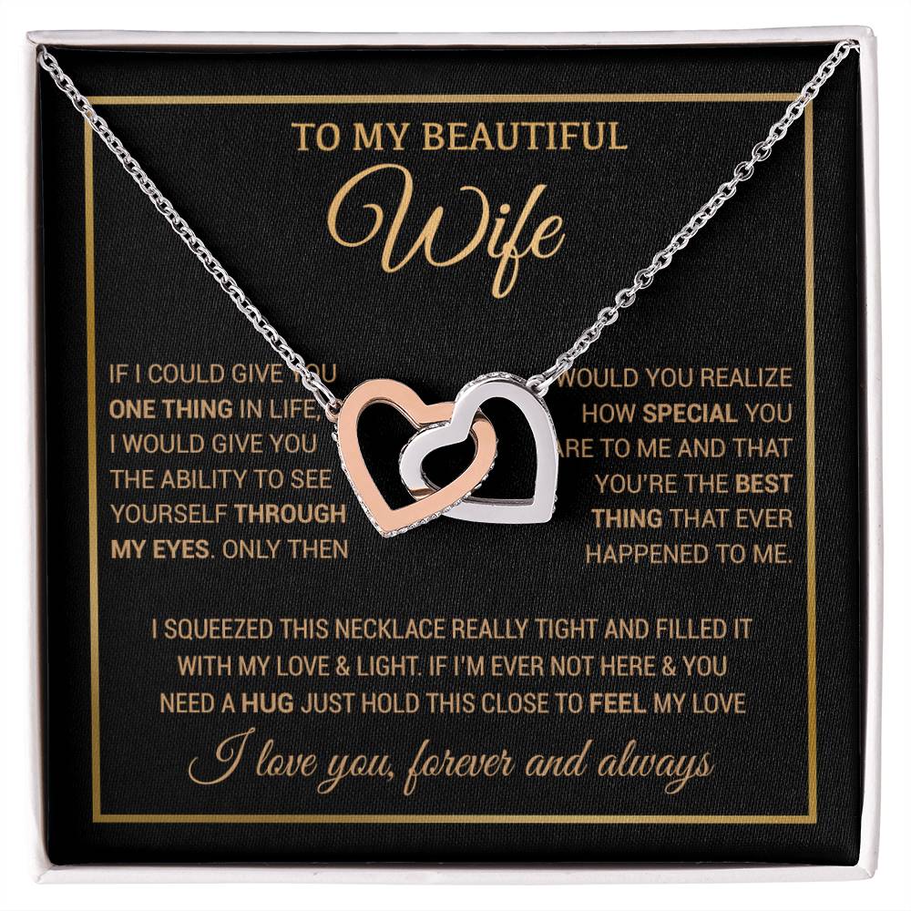 To My Wife Necklace, Christmas Gifts For Women, Anniversary Gift For Wife 5_11