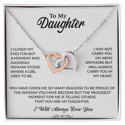 To My Daughter Necklace, Gift for Daughter from Dad, Daughter Father Necklace 27_9