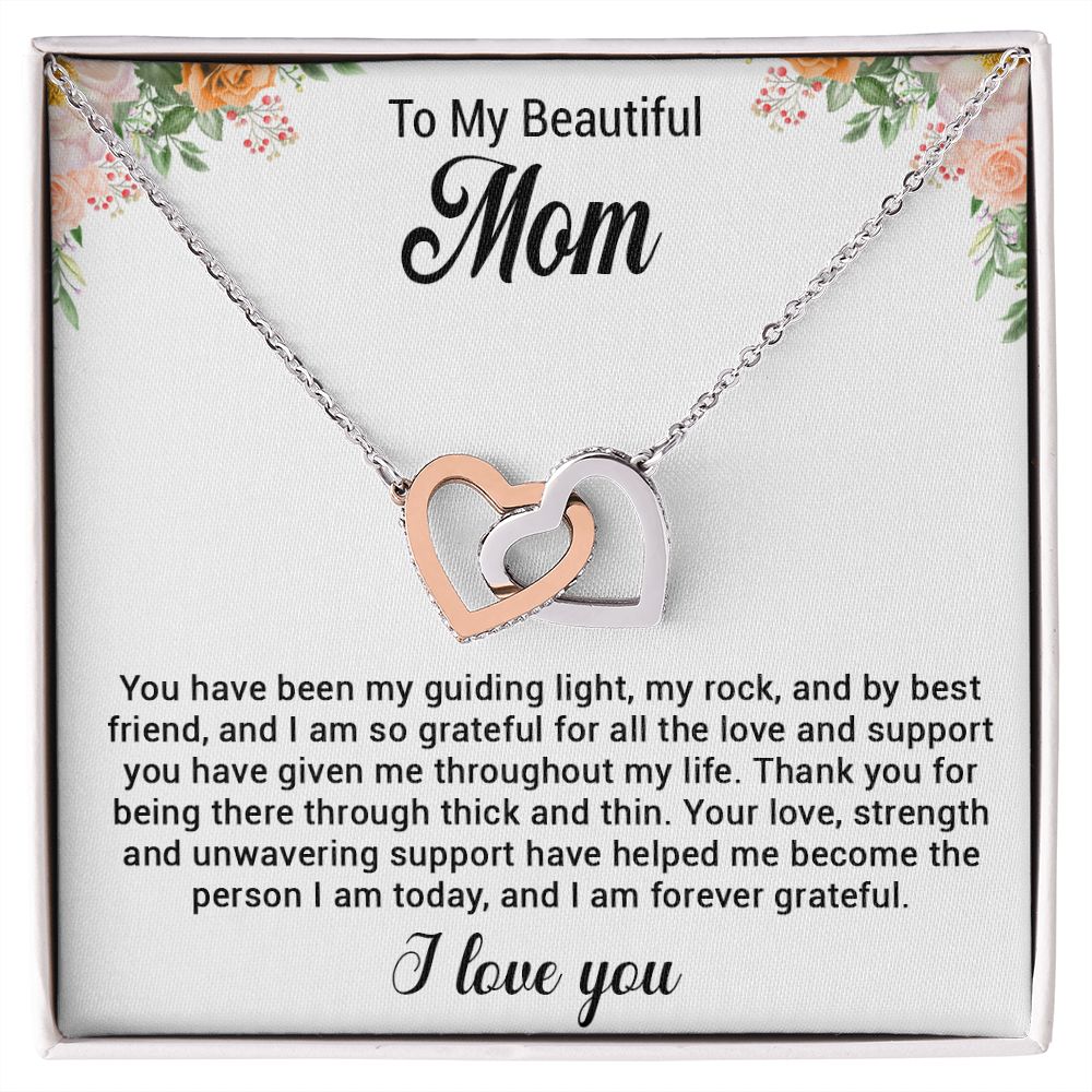 To My Mom Necklace, Mom Gift, Mom Mother's Day Gifts, Mom Gift From Son