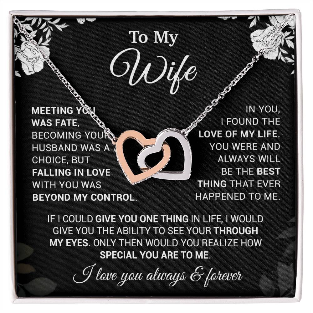 To My Wife Necklace, Gift For Wife, Anniversary Gift For Wife, Christmas Gift 22_11
