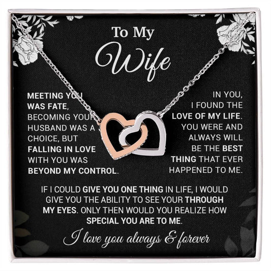 To My Wife Necklace, Gift For Wife, Anniversary Gift For Wife, Christmas Gift 22_11