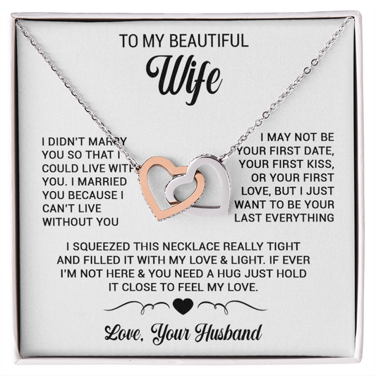 To My Wife Necklace, Gift For Wife, Anniversary Gift, Necklace For Wife 9_1