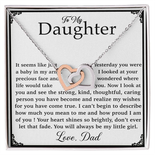To My Daughter You Came