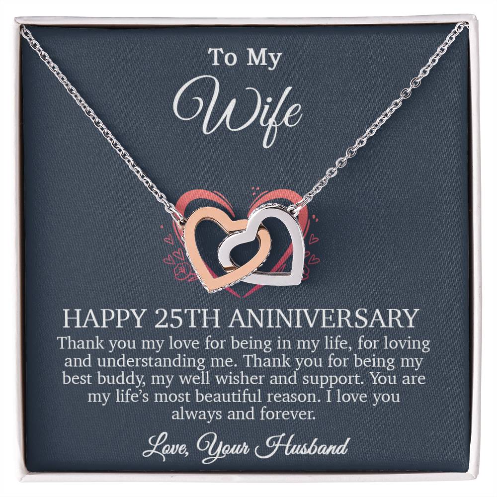 25th Anniversary Gift For Wife, 25 Year Anniversary Gifts, 25th Wedding Anniversary Gift Ideas_Blue