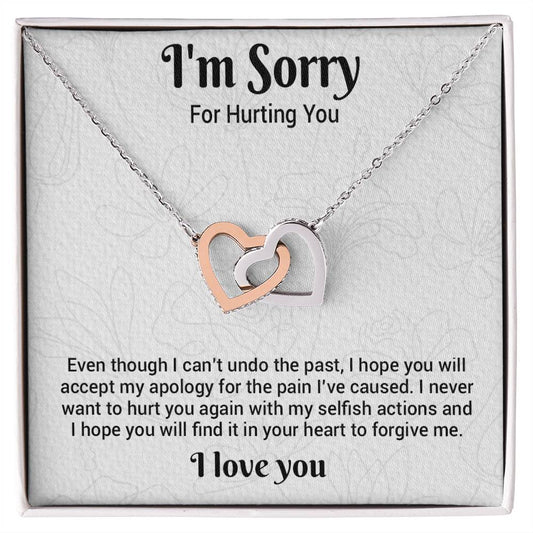 I'm Sorry Necklace Gifts, Apology Gifts For Her, Forgiveness Gift, Wife Gift
