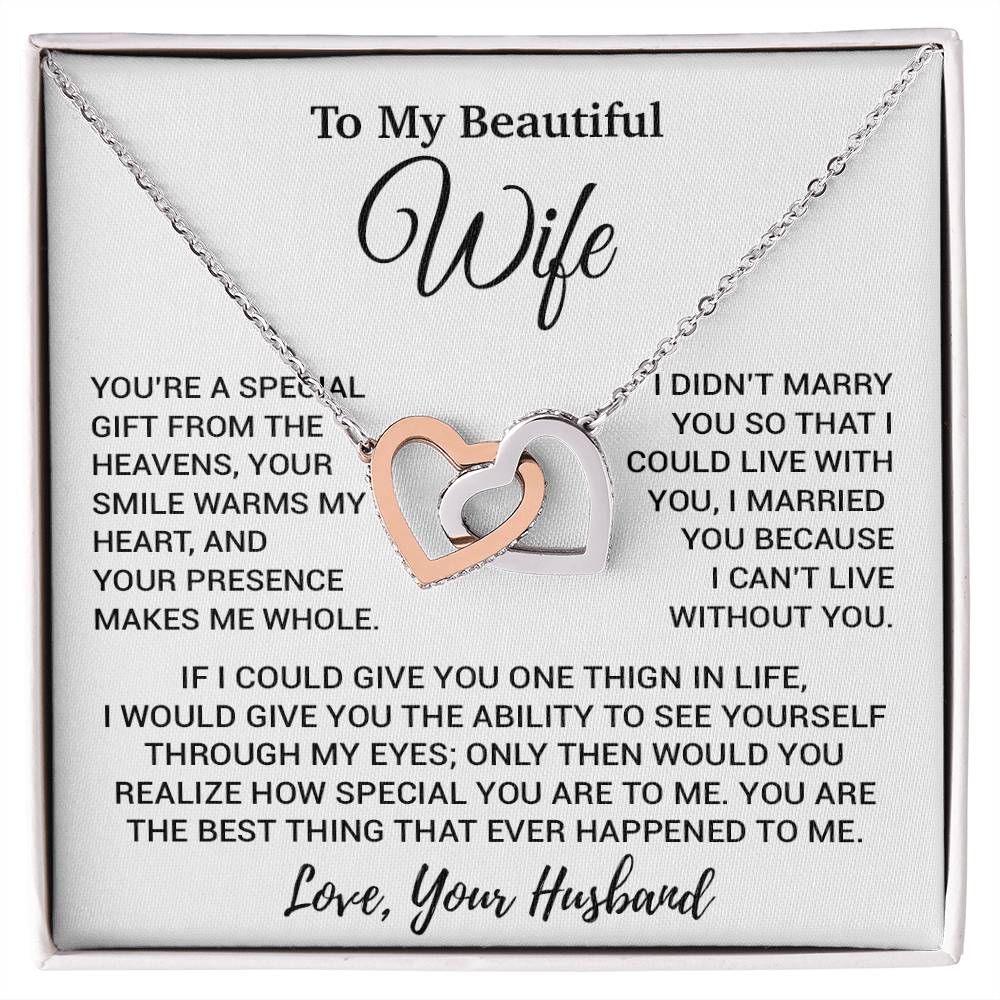 To My Wife Necklace, Christmas Gifts For Women, Anniversary Gift For Wife 1_8