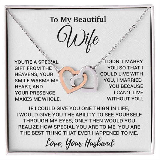 To My Wife Necklace, Christmas Gifts For Women, Anniversary Gift For Wife 1_8