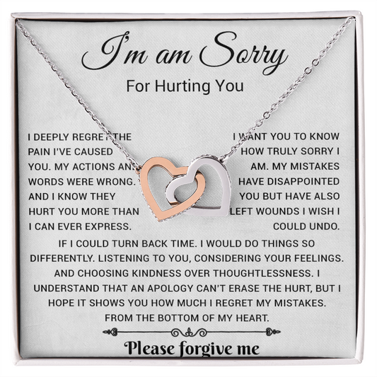 I'm Sorry Gift For Wife Necklace, Sorry Gift for Girlfriend, Forgiveness Gift For Her 25_5