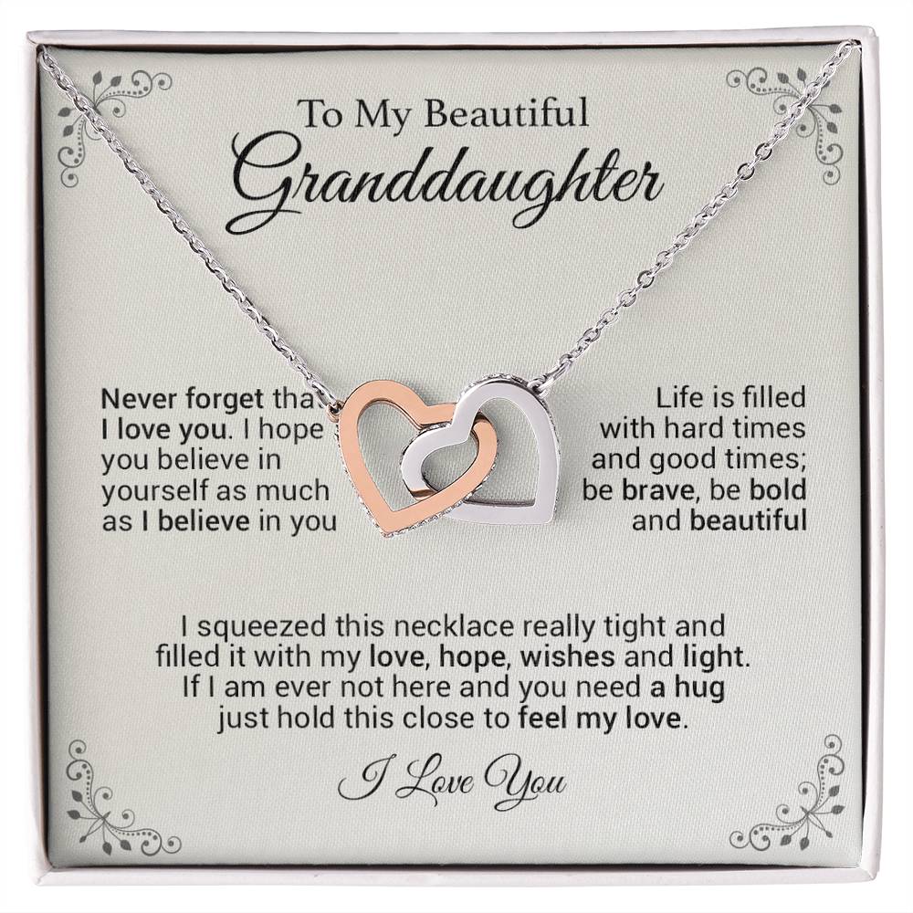 To My Granddaughter, Gift For Granddaughter, Granddaughter Gift from Grandma