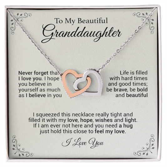 To My Granddaughter, Gift For Granddaughter, Granddaughter Gift from Grandma