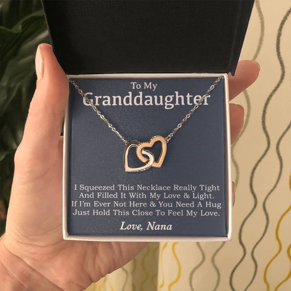 To My Granddaughter Necklace, Granddaughter Gift, Gifts for Granddaughters_NEW