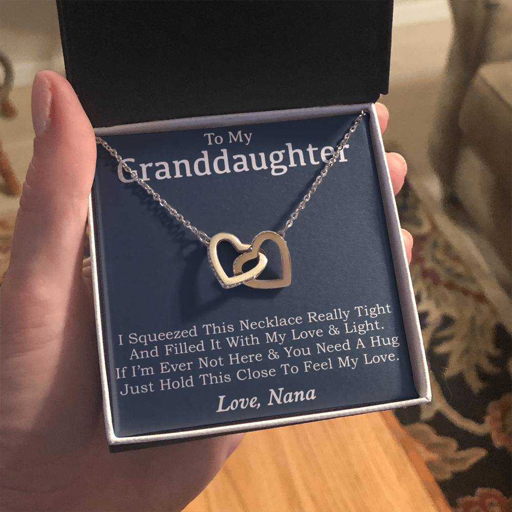 To My Granddaughter Necklace, Granddaughter Gift, Gifts for Granddaughters_NEW