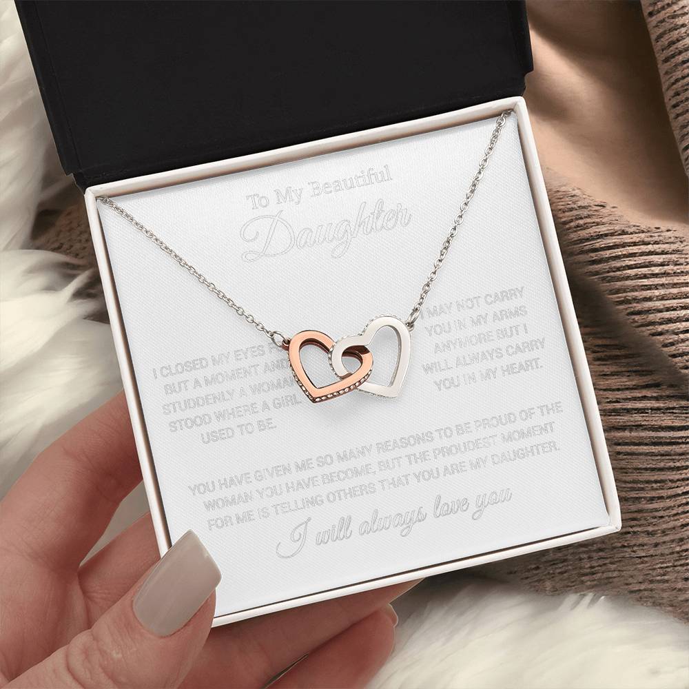 To My Daughter Necklace, Gift for Daughter from Dad, Daughter Father Necklace 24_11