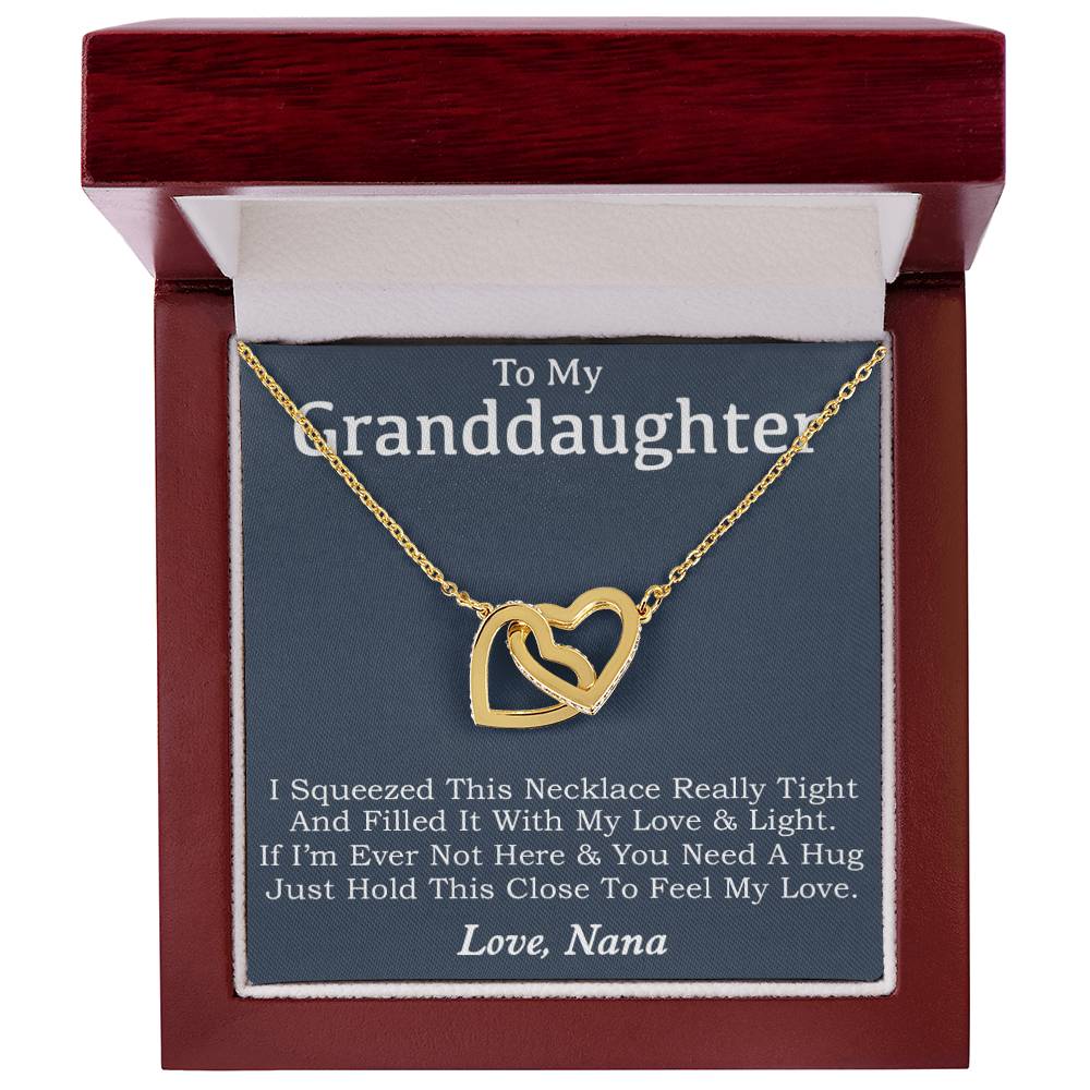 To My Granddaughter Necklace, Granddaughter Gift, Gifts for Granddaughters_NEW